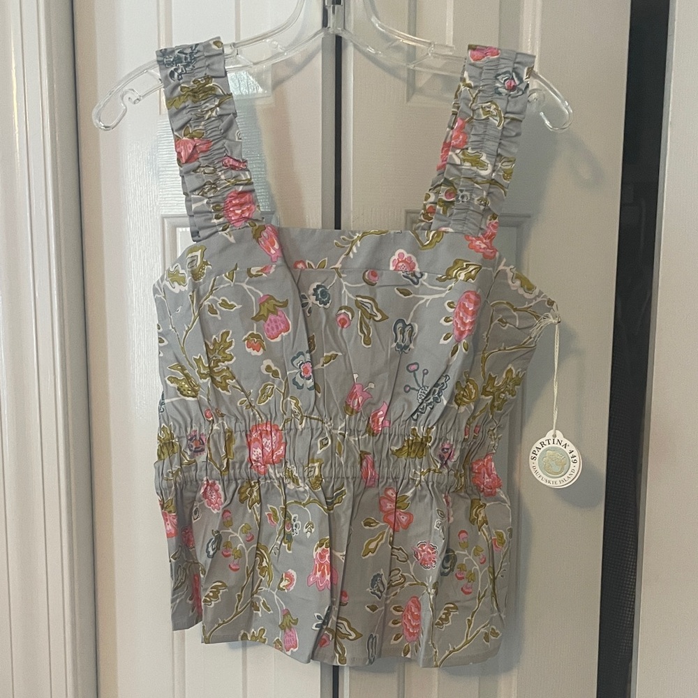 SPARTINA Peplum Tank - Women